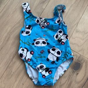 Panda dance leotard